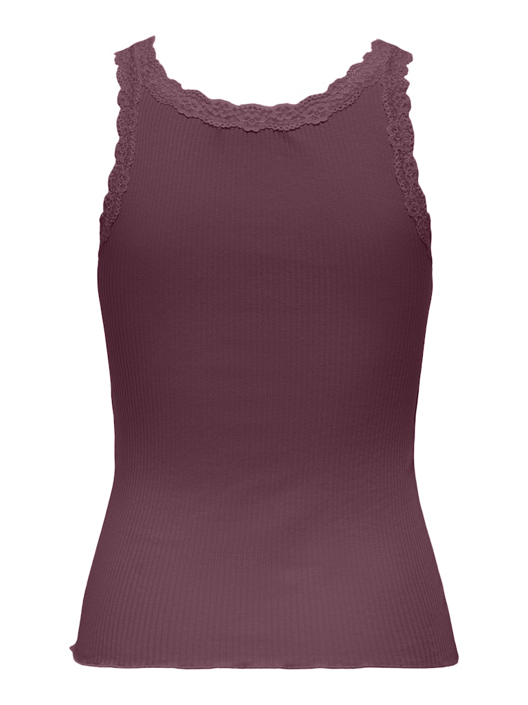Onlsara Sharai Lace Tank Top - Bordeaux