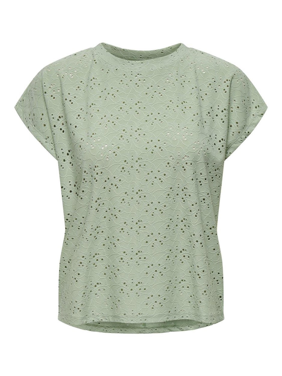 Onlsmilla S/s Top Jrs Noos - Mint