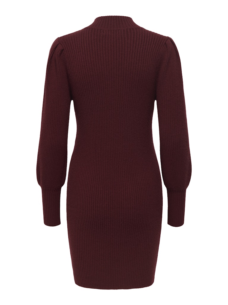 Onlkatia L/s Dress Knt Noos - Wijnrood