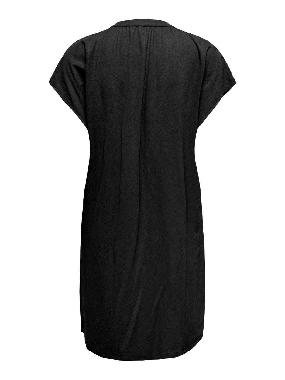 Onljany S/s String Dress Jrs Noos - Zwart