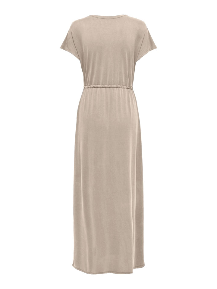 Onlhannah S/s Long Dress Jrs - Zand