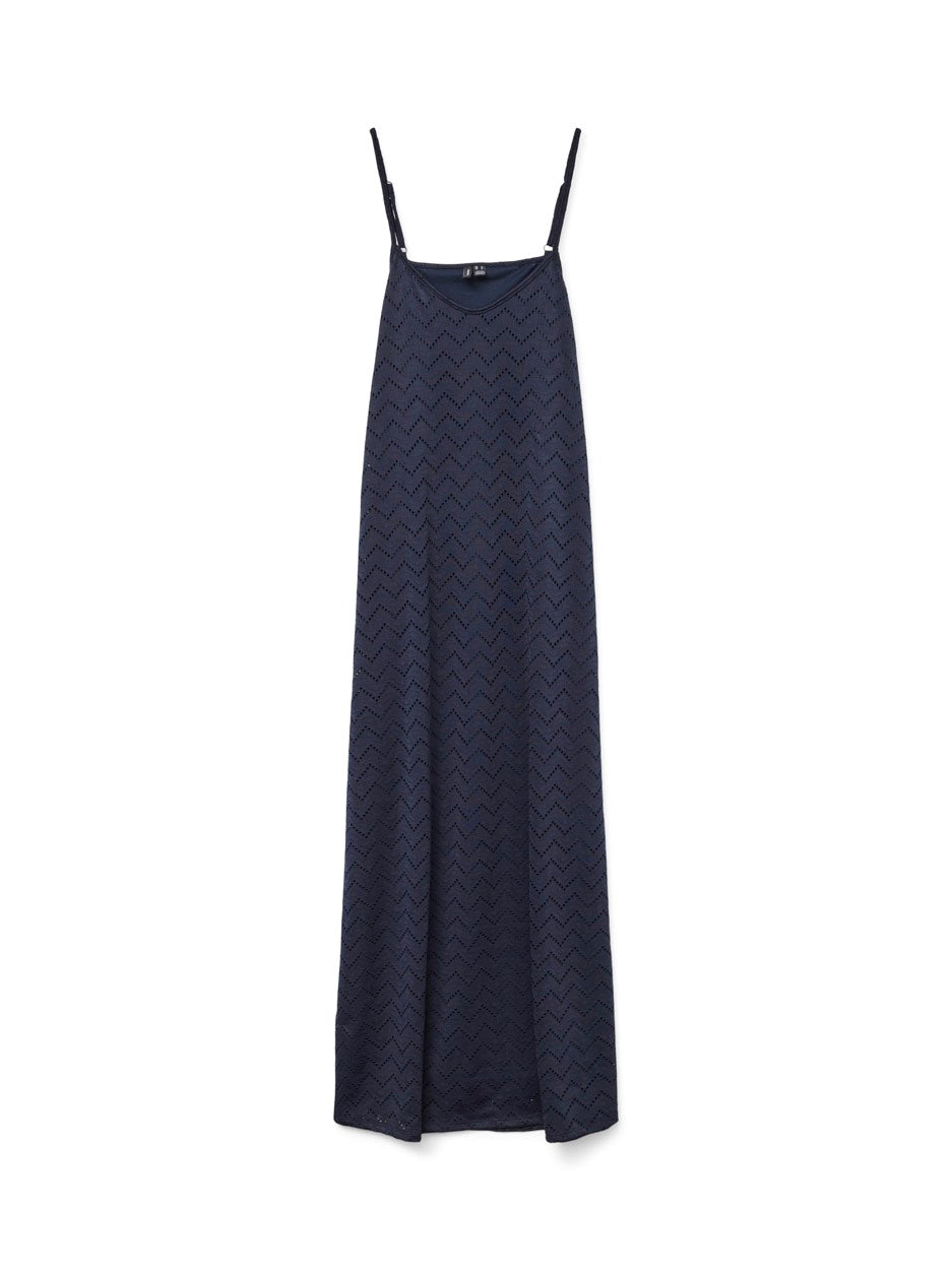 Vmthas Singlet Ankle Dress Jrs Ga V - Navy