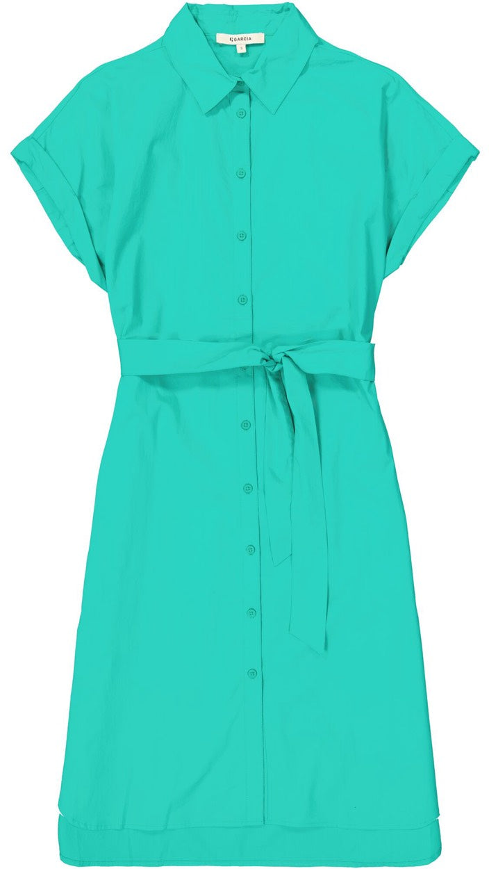 Garcia Halflange jurken Groen – OOTD Fashion Store