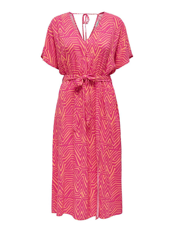 Jdystarr Life S/s Stringmiddress Wv - Roze Dessin