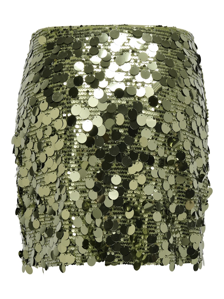 Onljadel Sequins Skirt Wvn - Army