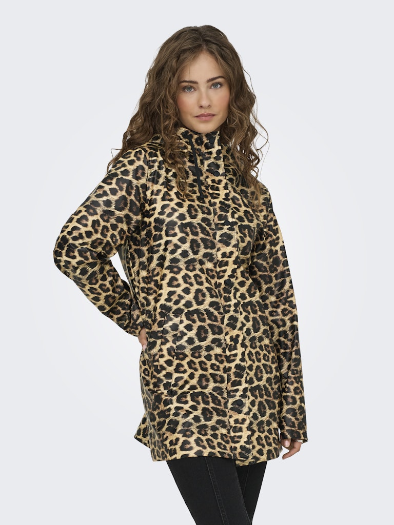 Onlmarie Ellen Aop Raincoat Otw - Bruin Dessin