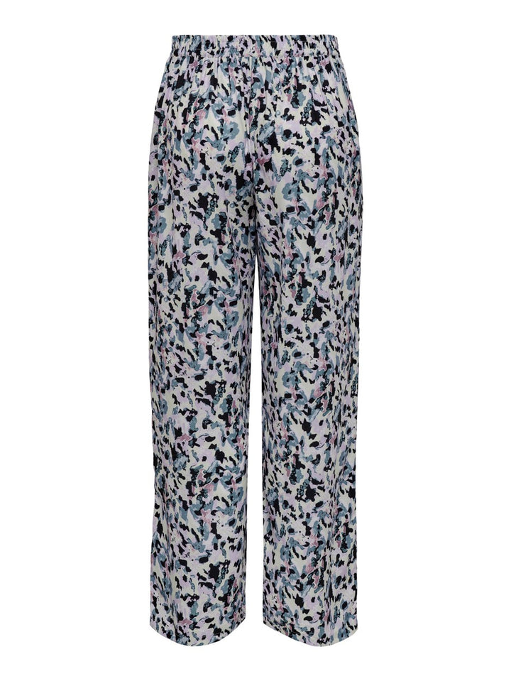 Onlkesia Life Palazzo Pant Cs Ptm - Paars Dessin