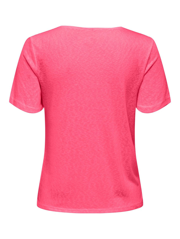 Onlanja S/s Lace Top Jrs - Roze