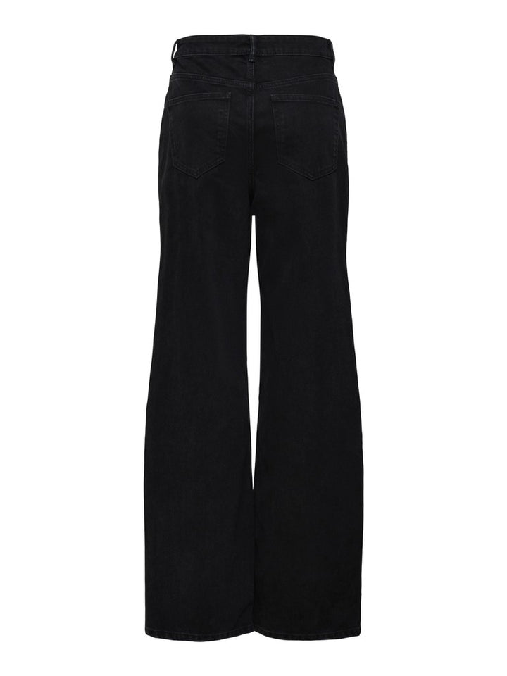 Onlcamille Life Ex Hw Wide Dnm Noos - Black Denim