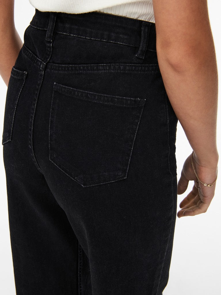 Onlcamille Life Ex Hw Wide Dnm Noos - Black Denim