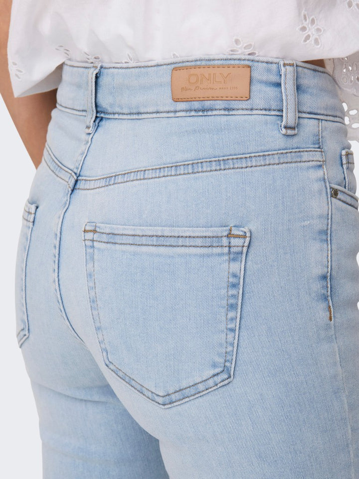 Onlblush Mid Skinny Dnm Tai006 - Lichtblauw