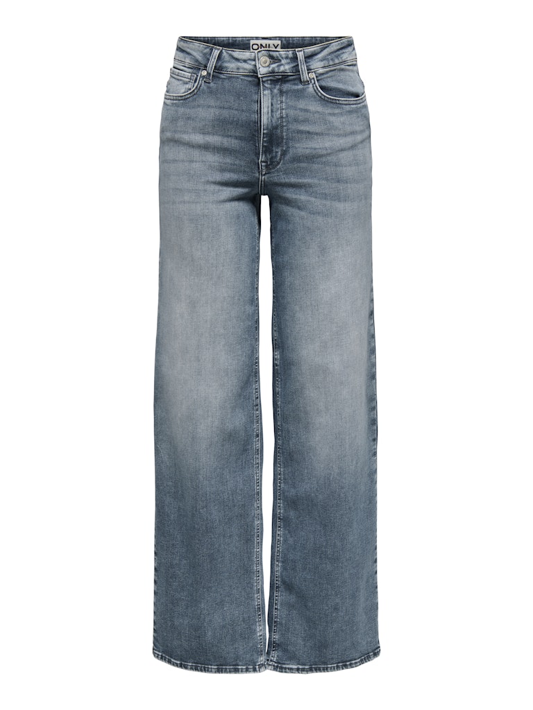 Onlmadison Blush Hw Wide Dnm Rea570 Noos - Blue Denim
