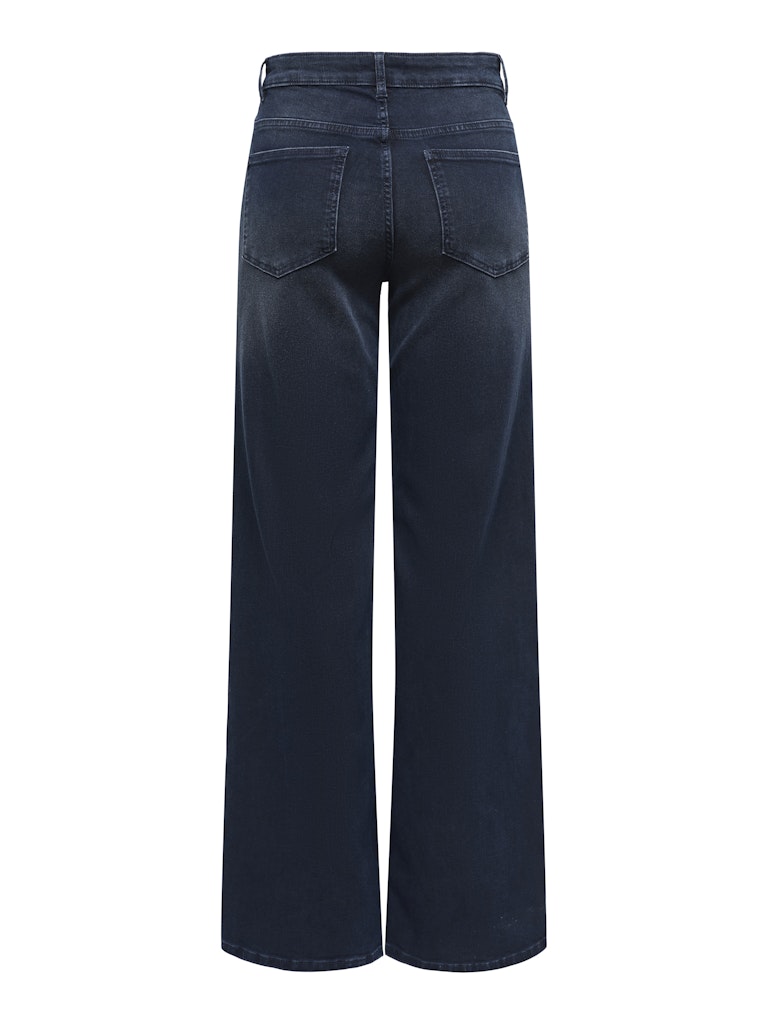 Onlmadison Blush Hw Wide Dnm Dot632 - Blue Denim