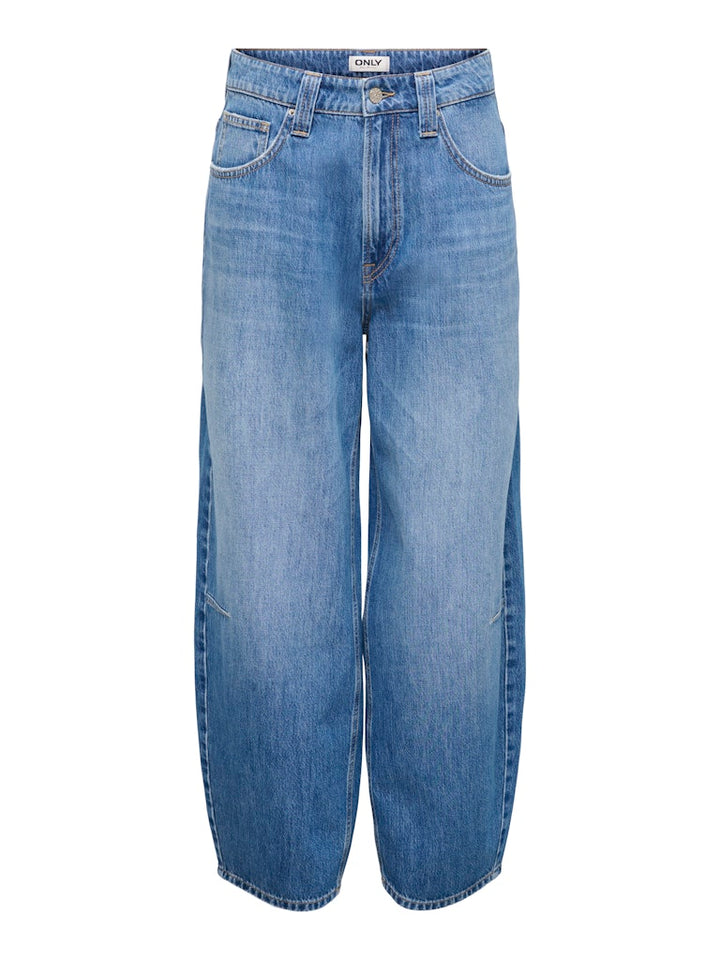Onlfrankie Hw Ank Bareel Denim Dot - Blue Denim
