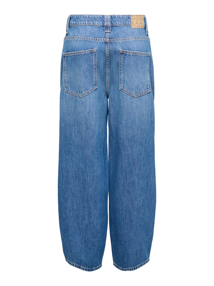 Onlfrankie Hw Ank Bareel Denim Dot - Blue Denim