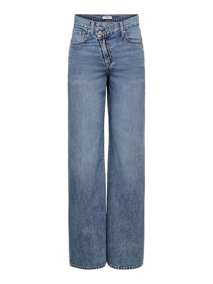 Onlhope Mw Wideuneven Closure Dnm Pim - Blue Denim