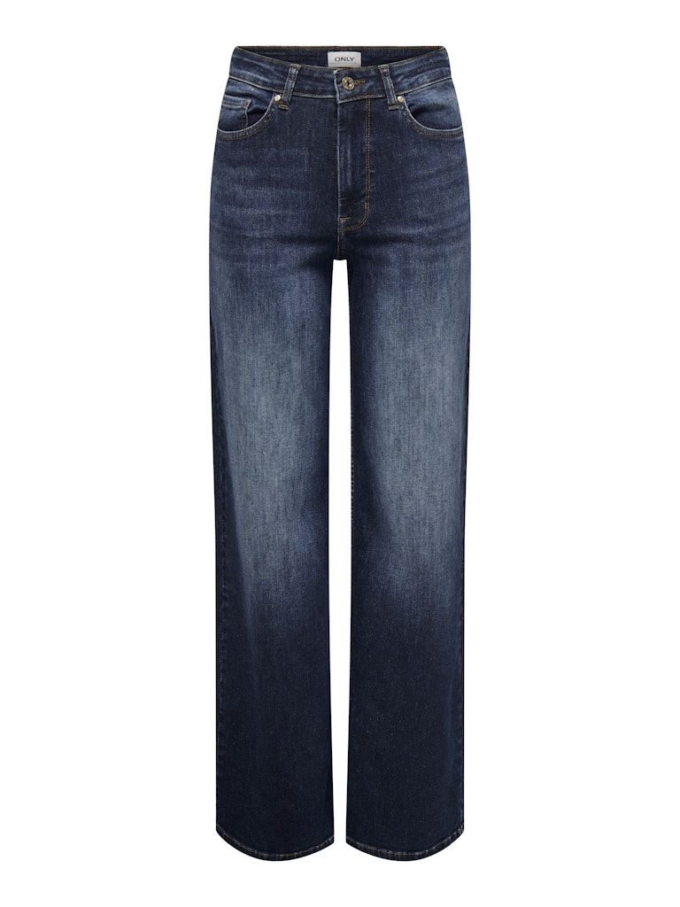 Onlmadison Blush Hw Wide Dnm Rea081 - Blue Denim