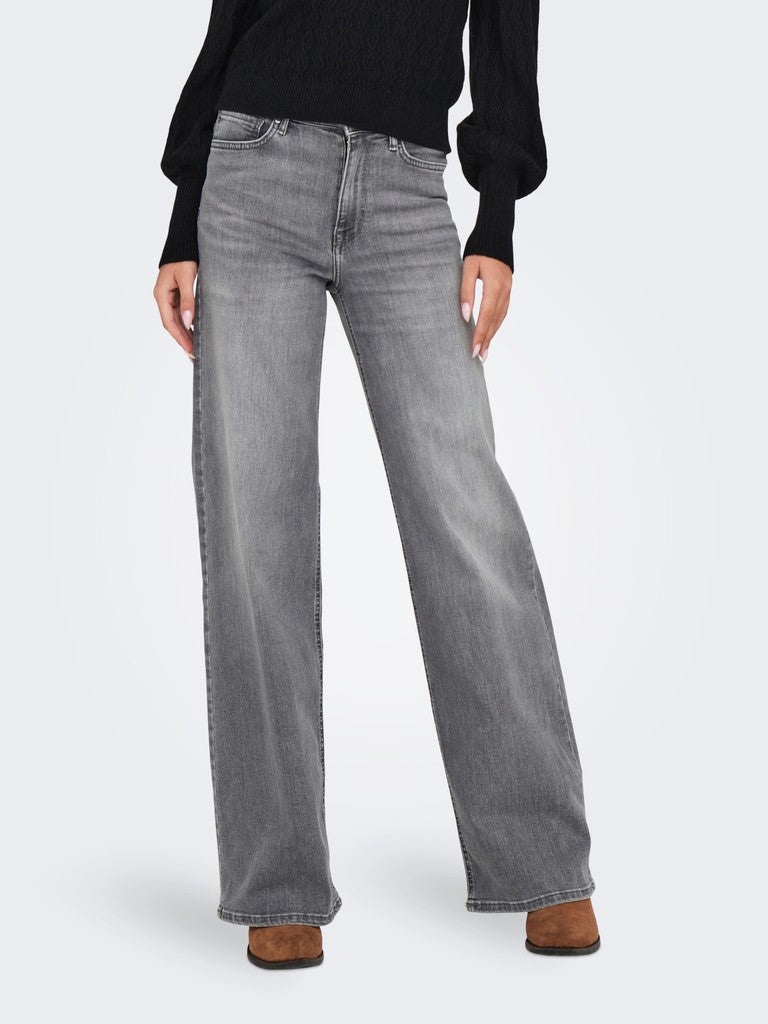 Onlmadison Blush Hw Dnm Rea0938 - Grey Denim