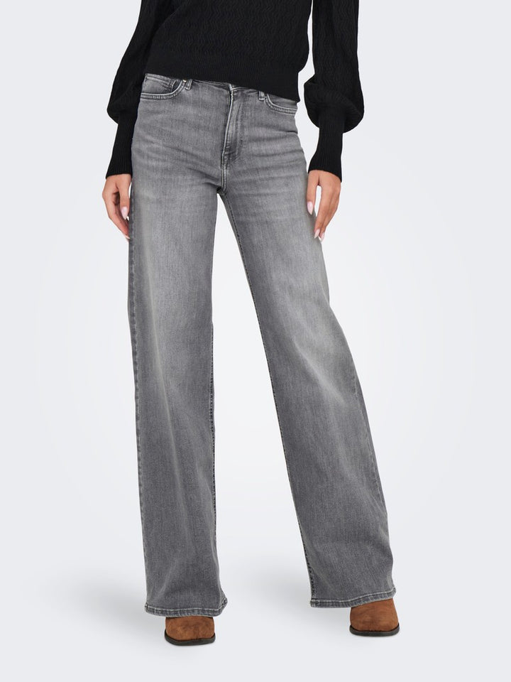 Onlmadison Blush Hw Dnm Rea0938 - Grey Denim