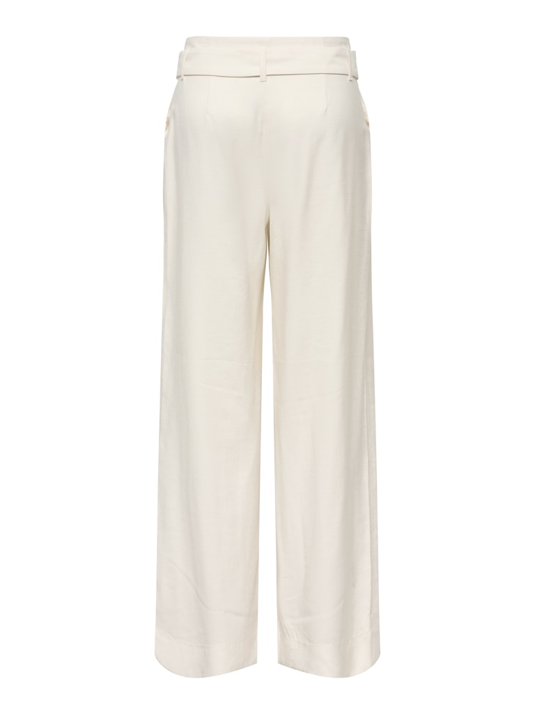 Onltila Life Hw Belt Wide Pant Tlr - Ecru