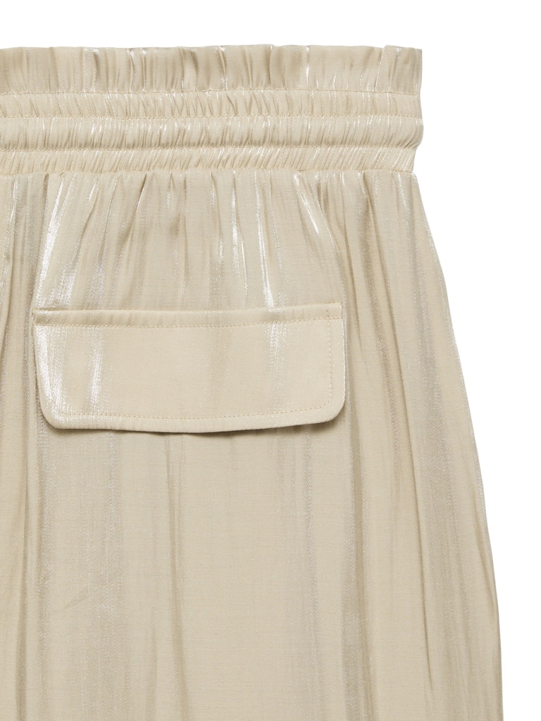 Vmmarys Liva Hw Pants Wvn Lcs - Zand