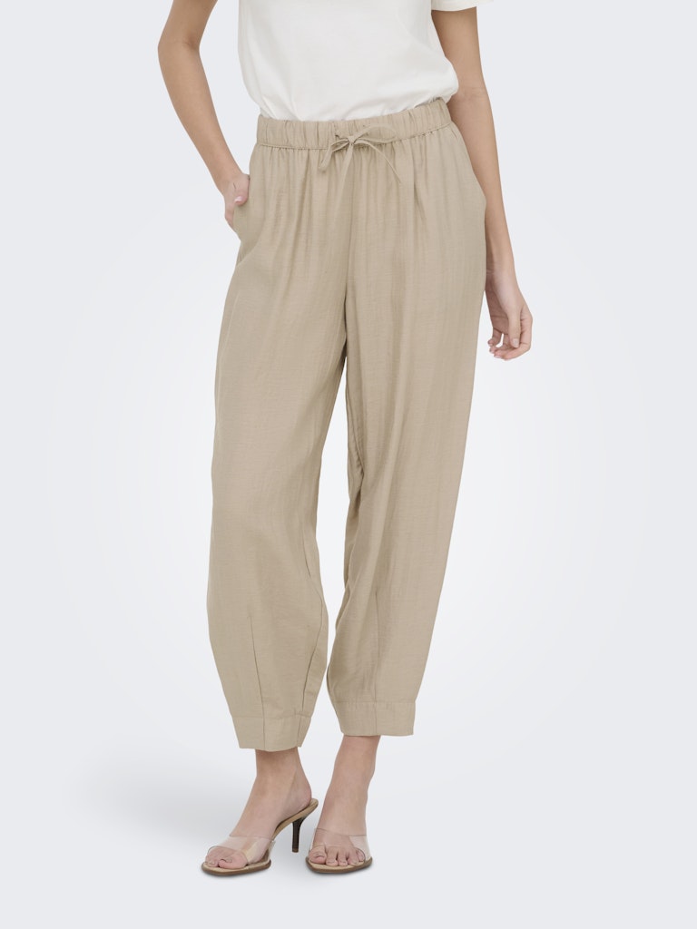 Jdyelly Hw Balloon Ankle Pants Wvn - Zand