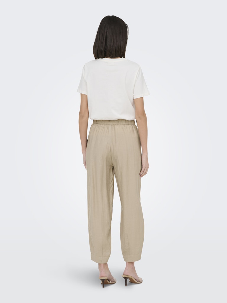 Jdyelly Hw Balloon Ankle Pants Wvn - Zand