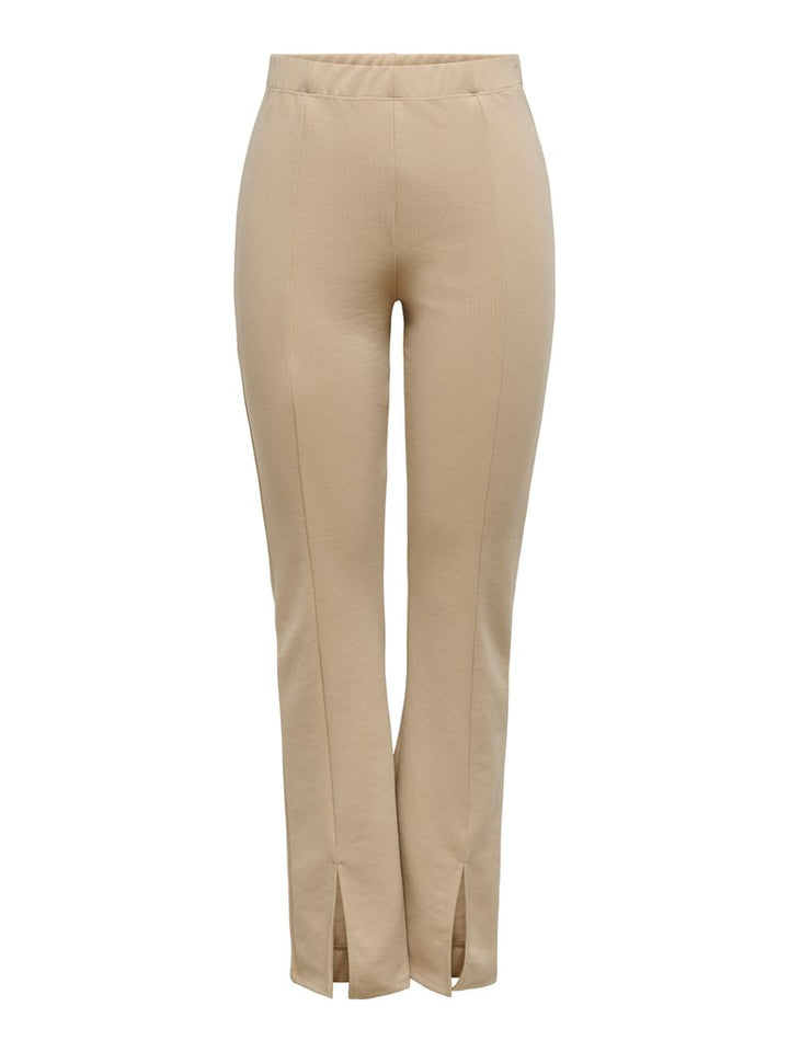Onlfever Flared Slit Pant - Zand