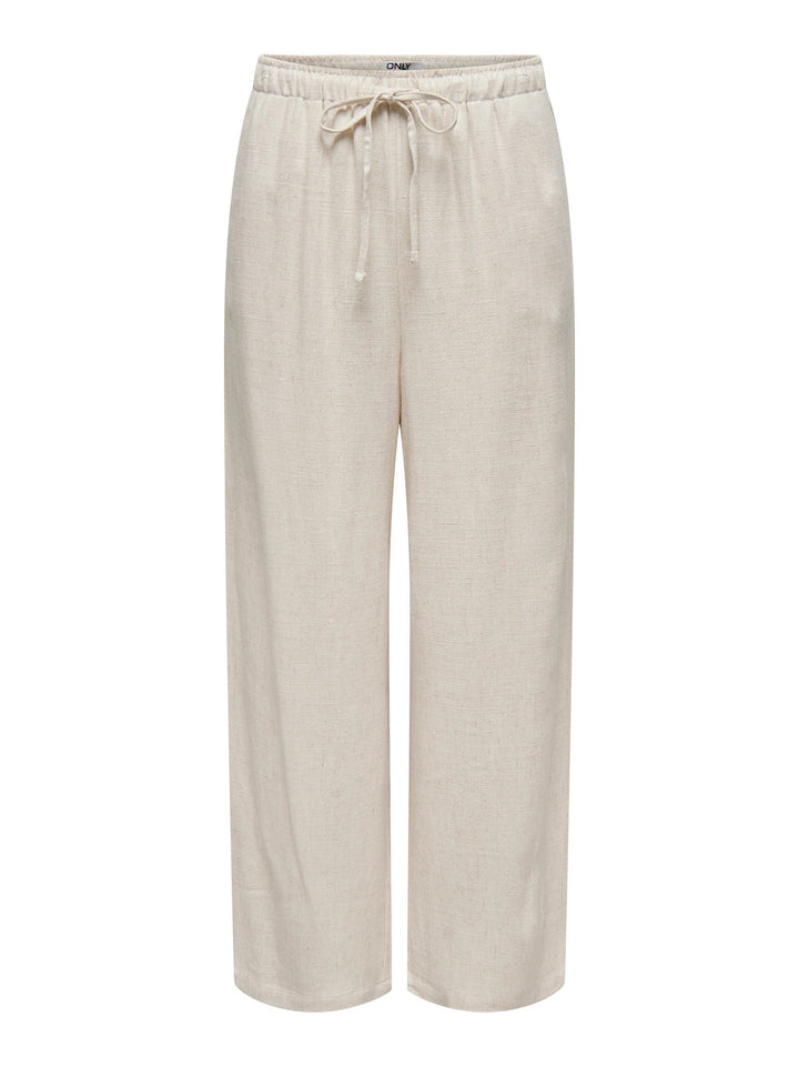 Onlsiesta Mw Pull-up Linen Bl Pnt N - Beige