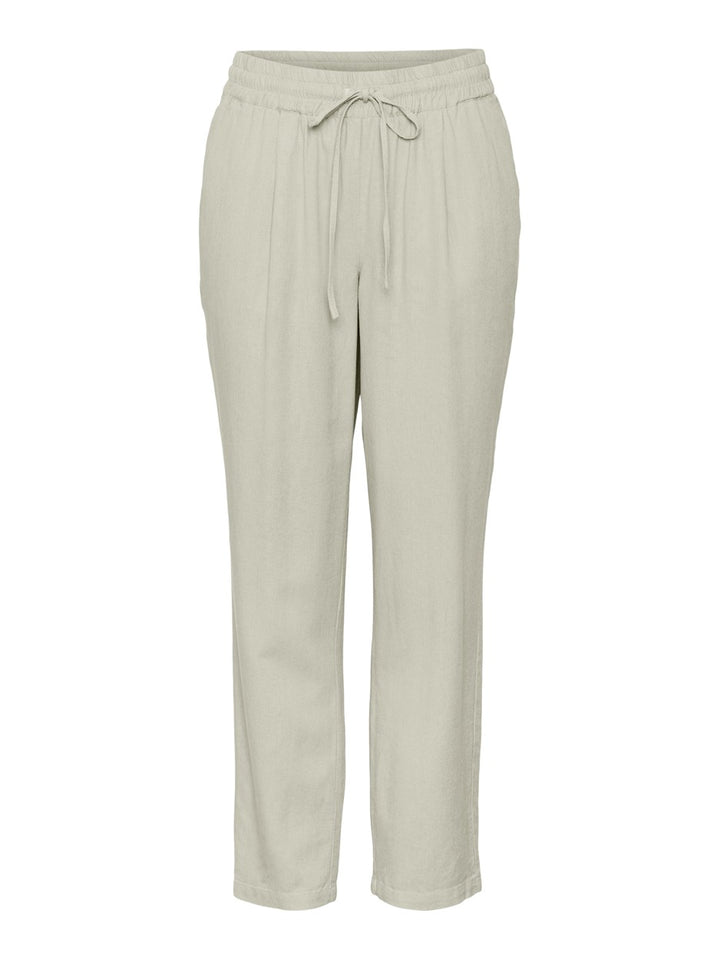 Vmjesmilo Ankle Pants Wvn Ga Noos - Beige