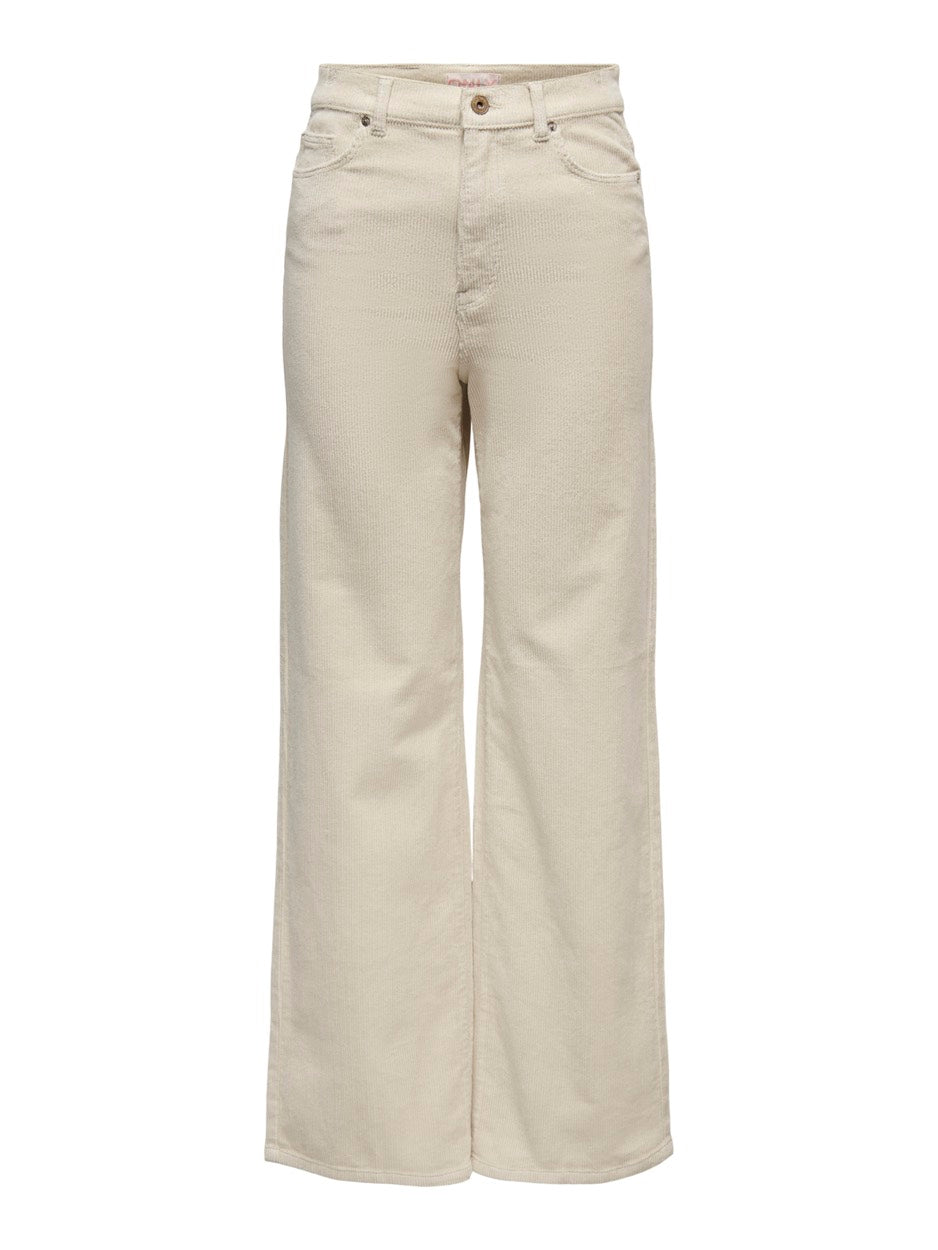 Onlhope Global Ex Hw Wide Cord Pnt - Beige