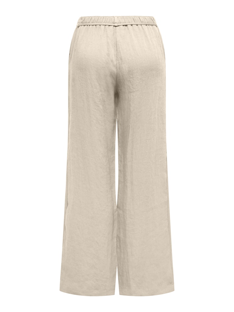 Jdyfinn Mw Belt Wide Pant Wvn - Beige