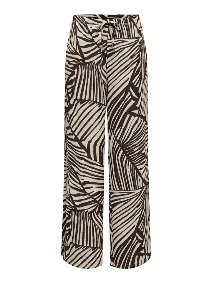 Jdydebbie New Loose Pant Jrs Dia - Ecru Dessin