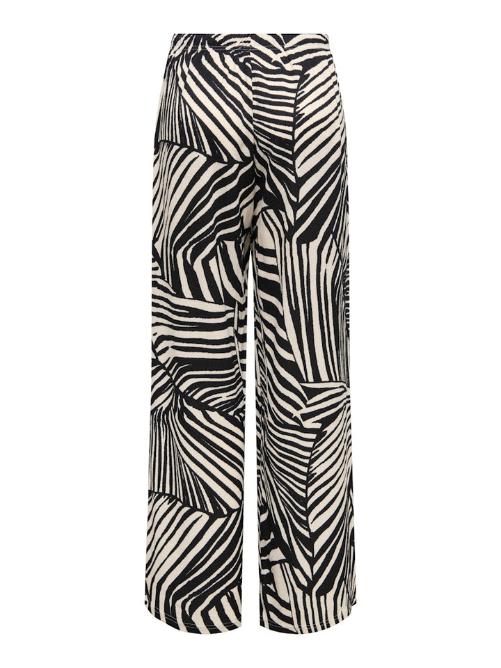 Jdydebbie New Loose Pant Jrs Dia - Ecru Dessin