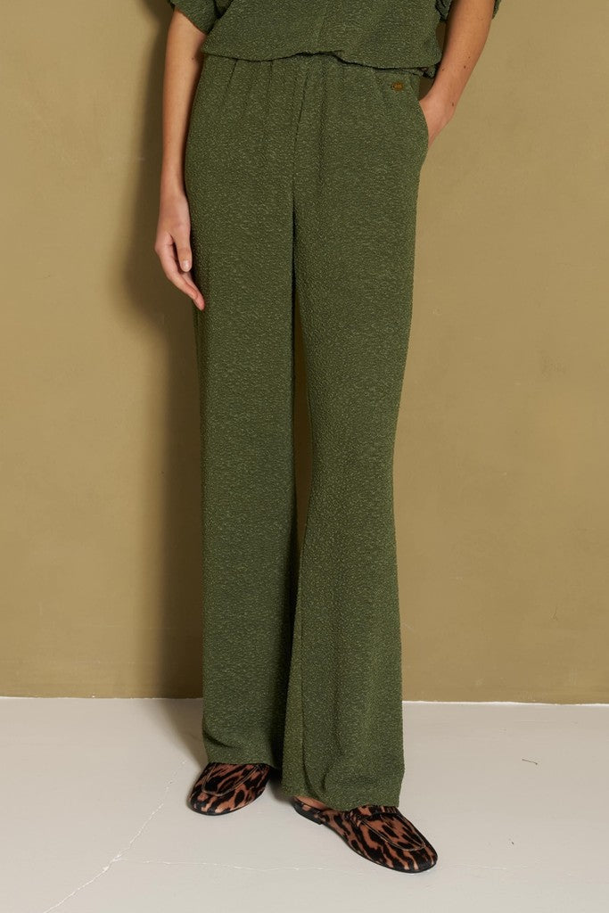 Pant Mea - Mid Rise Relaxed - Army