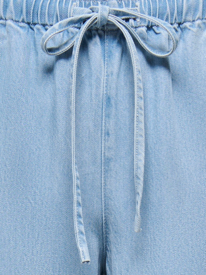 Jdymira Mw Wide String Pant Pnt Noos - Blue Denim