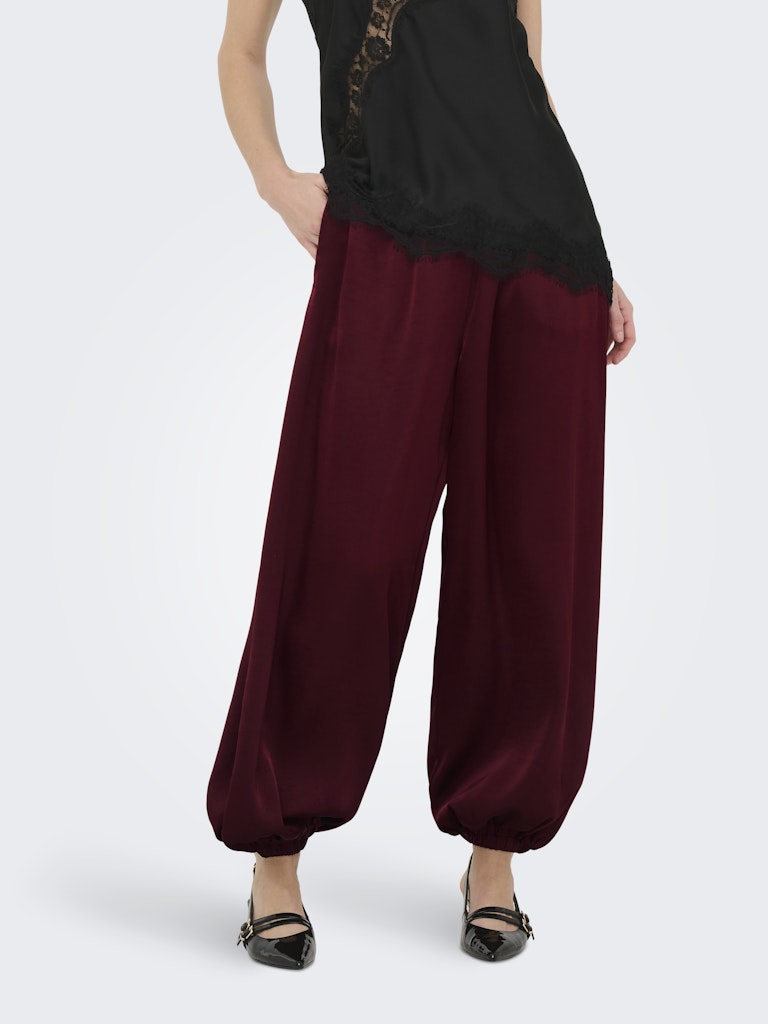 Jdycassy Life Balloon Pant Wvn Exp - Bordeaux