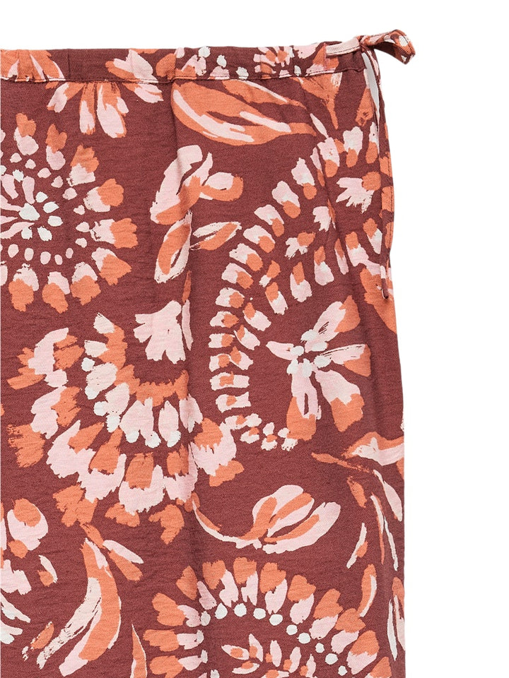 Vmnellie Carla Hw Pants Wvn Ga - Rood Dessin