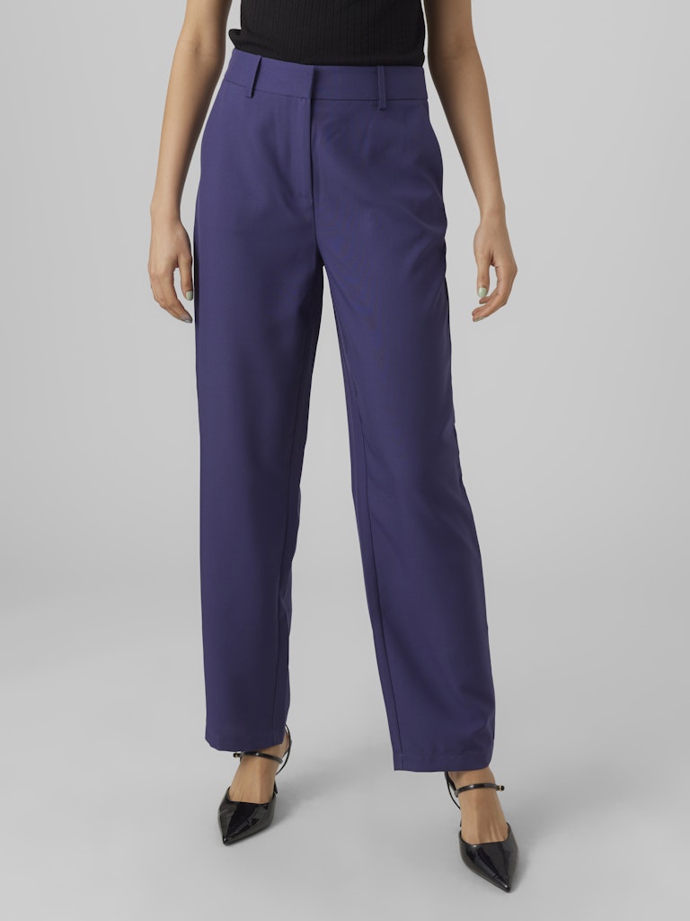 Vmcapri Hr Straight Pant Bf - Paars