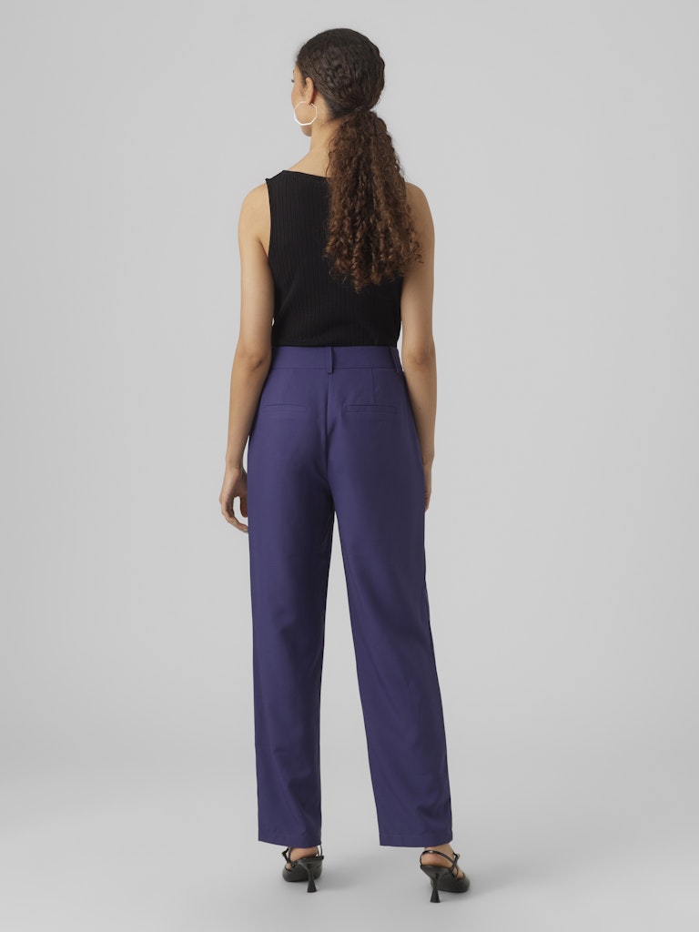 Vmcapri Hr Straight Pant Bf - Paars