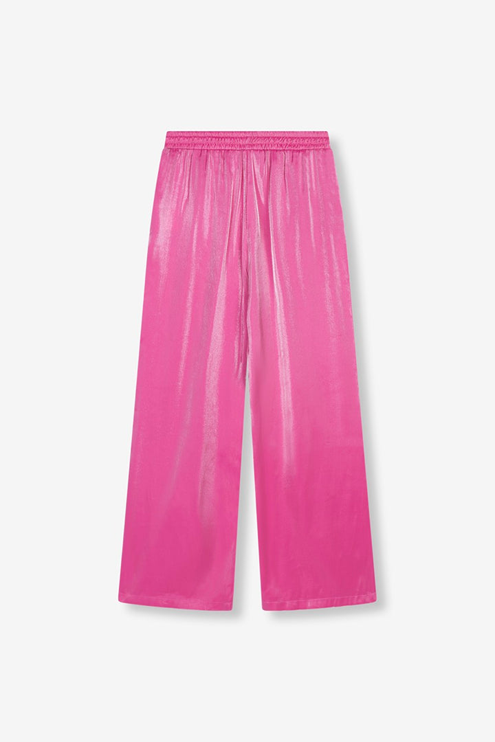 Shine Wide Leg Pants - Pink