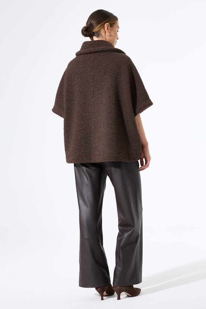 Pu Wide Leg Pant - Bruin