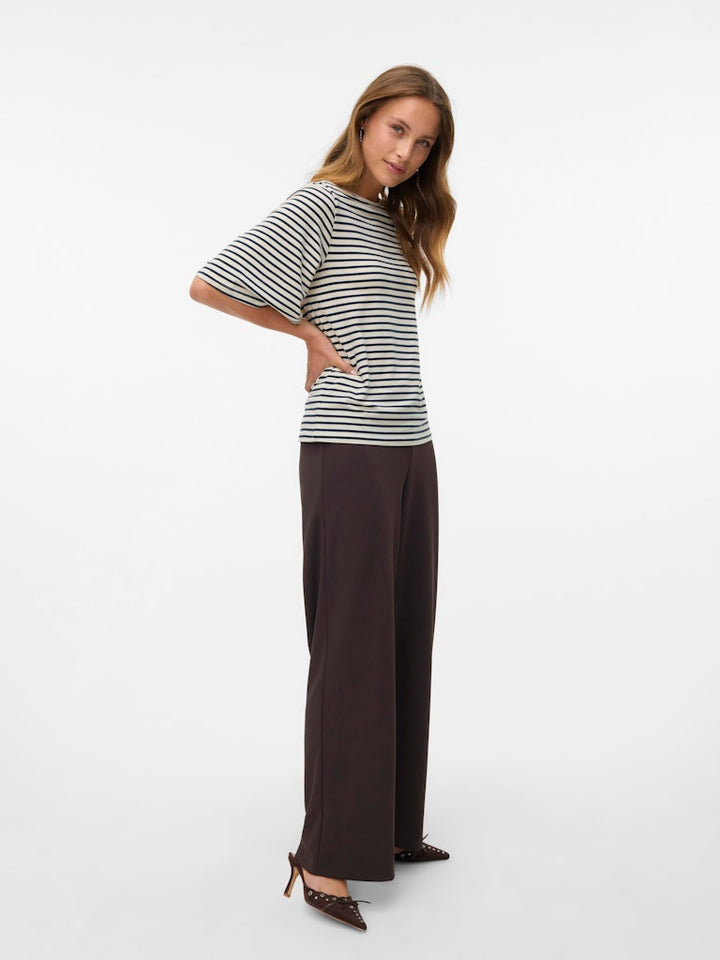 Vmberlin Zamira Mw Wide Pant Noos - Bruin