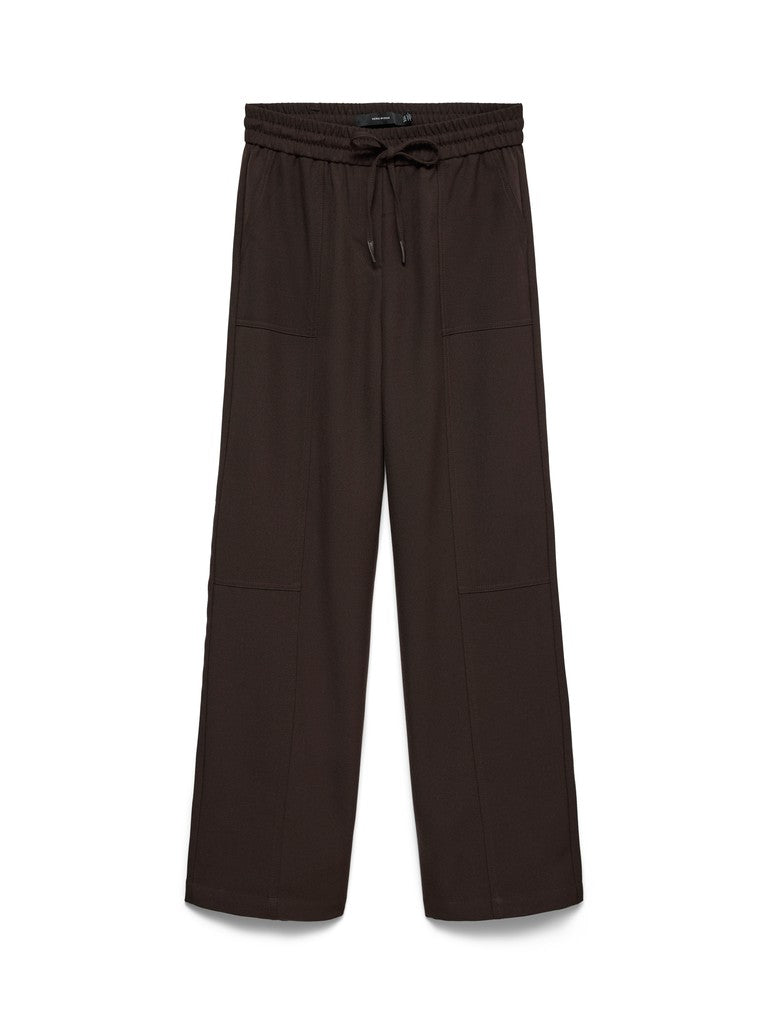 Vmbestie Mw Wide Pocket String Pant - Bruin