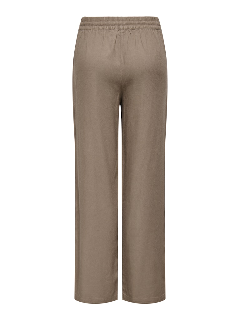 Jdysay Hw Linen Wide Pant Wvn Noos - Taupe