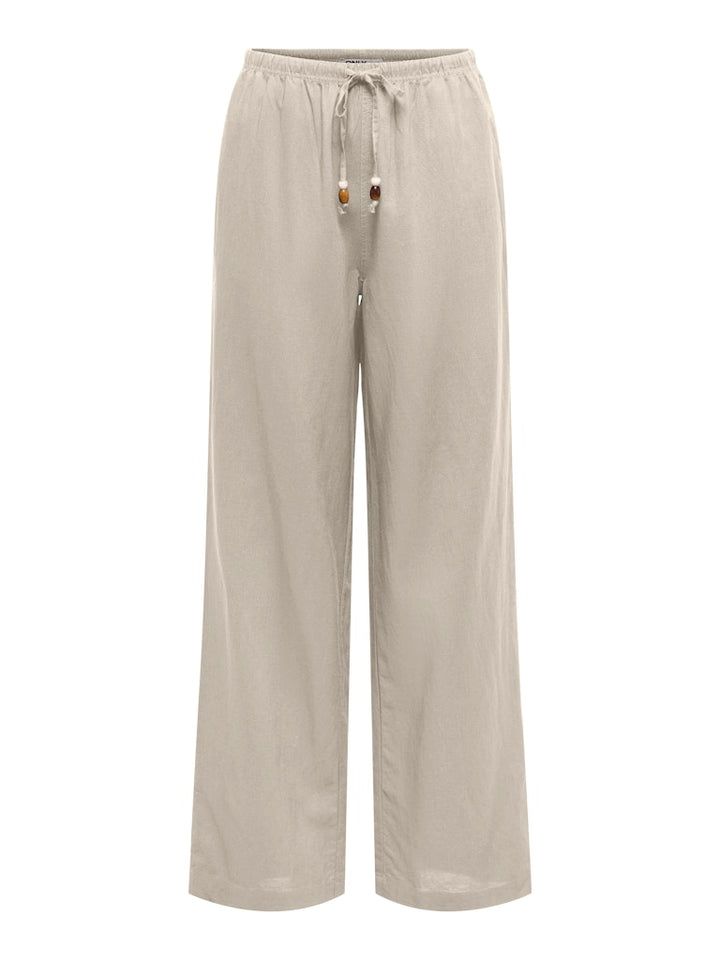 Onlisola Mw Pull-up Wide Pant Pnt - Beige