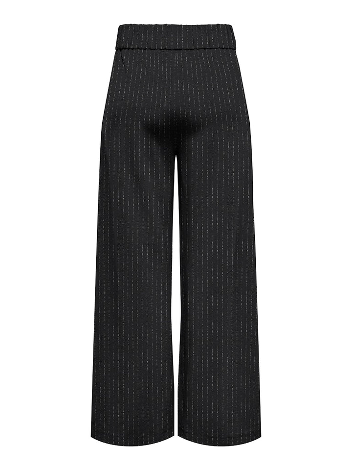 Jdymary Geggo One Lurex  Pant Jrs - Zwart Dessin