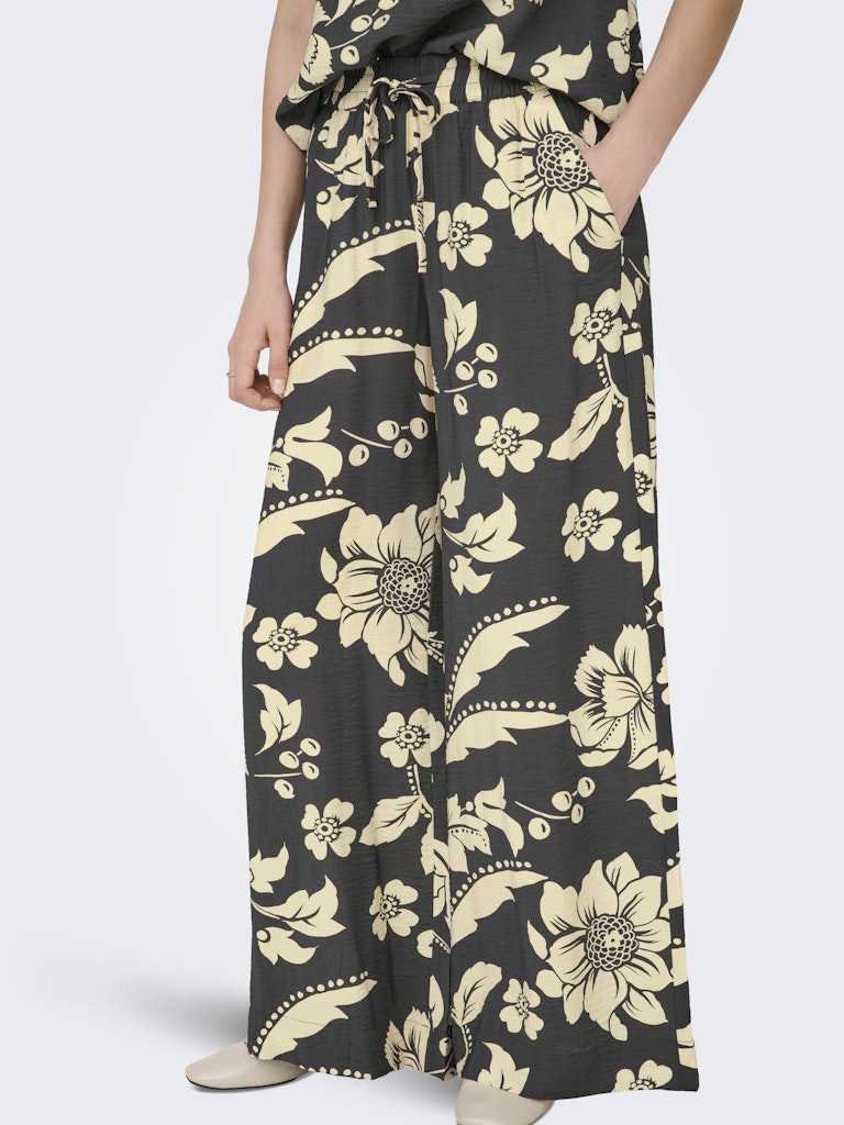 Jdytroya Life Mw Palazzo Pant Wvn Dia - Zwart Dessin