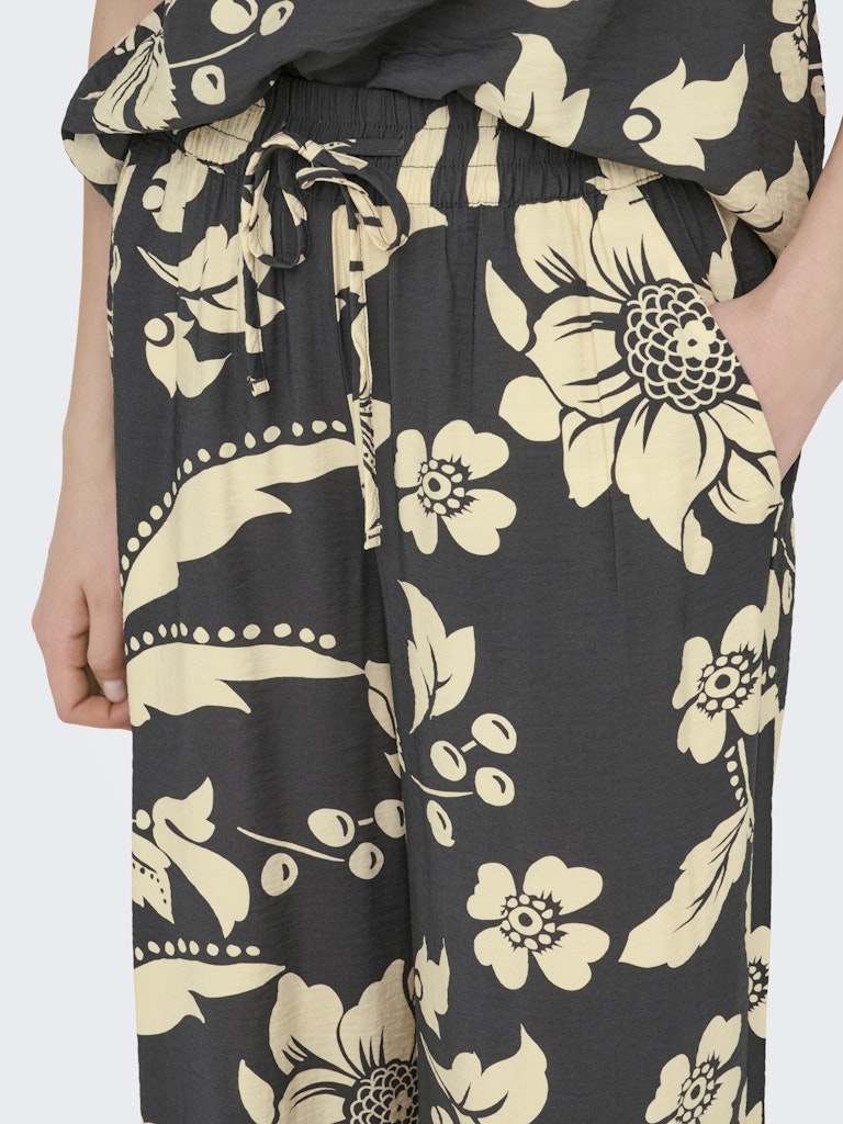 Jdytroya Life Mw Palazzo Pant Wvn Dia - Zwart Dessin