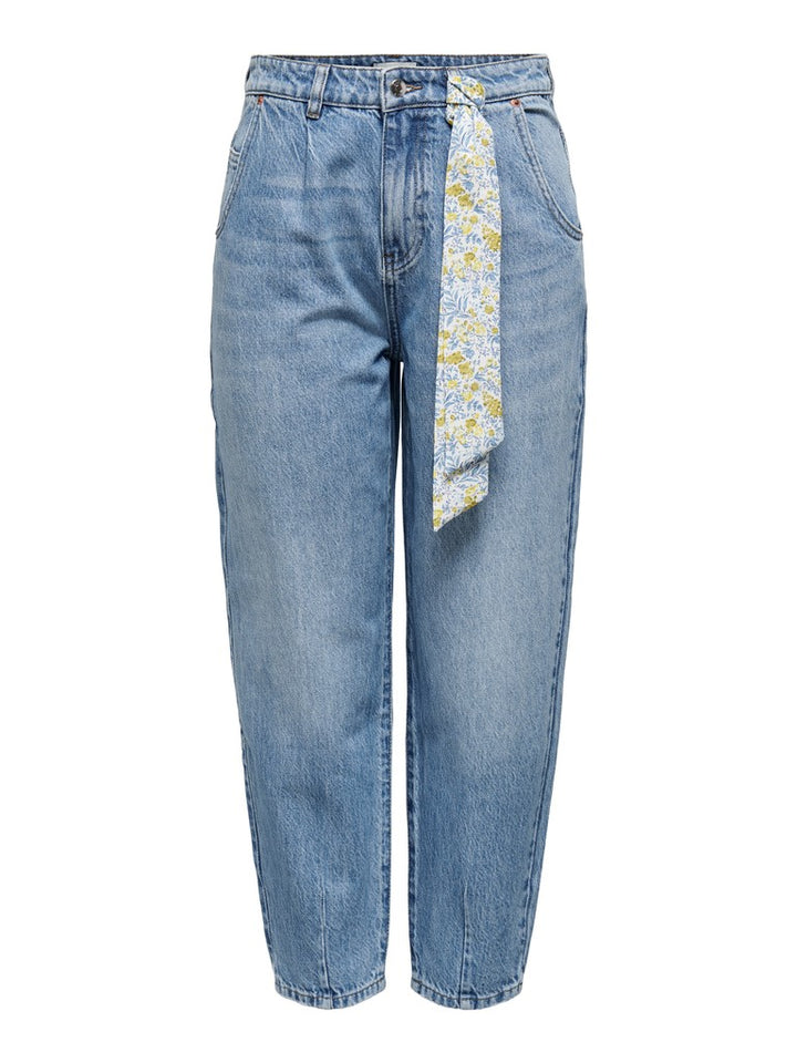 Onlverna Life Lb Bolloon Denim - Blue Denim
